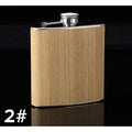 Vintage Stainless Steel Spirits Flasks - ForWhiskeyLovers.com