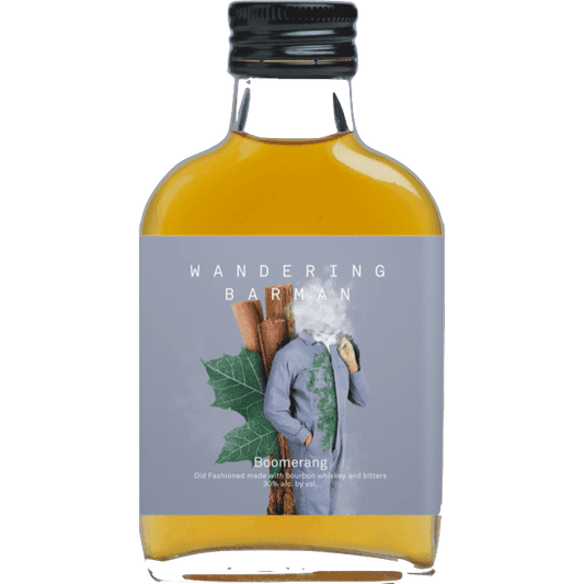 Wandering Barman Boomerang Burnt Maple Old Fashioned 4x100mL - ForWhiskeyLovers.com