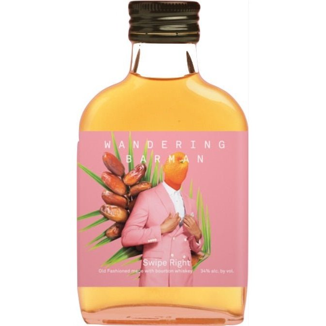Wandering Barman Swipe Right Date Infused Old Fashioned 4 x 100mL - ForWhiskeyLovers.com