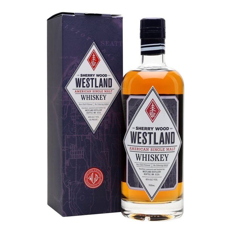 Westland Sherry Wood Single Malt Whiskey 750ml - ForWhiskeyLovers.com