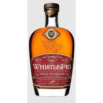 Whistlepig Old World 12 Year Old Straight Rye Whiskey 750ml - ForWhiskeyLovers.com