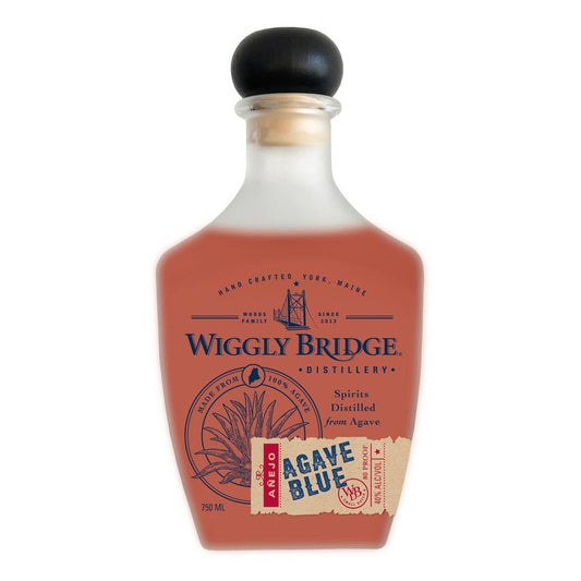Wiggly Bridge Anejo Agave Blue 750mL - ForWhiskeyLovers.com