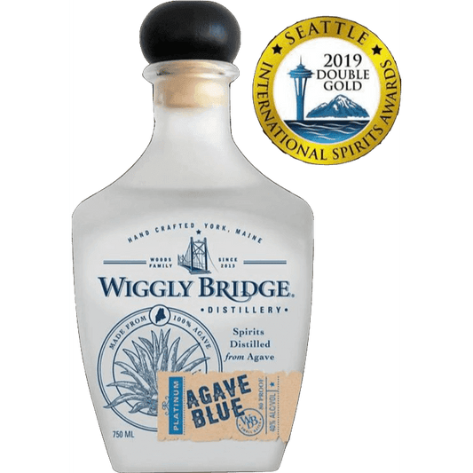 Wiggly Bridge Platinum Agave Blue 750mL - ForWhiskeyLovers.com
