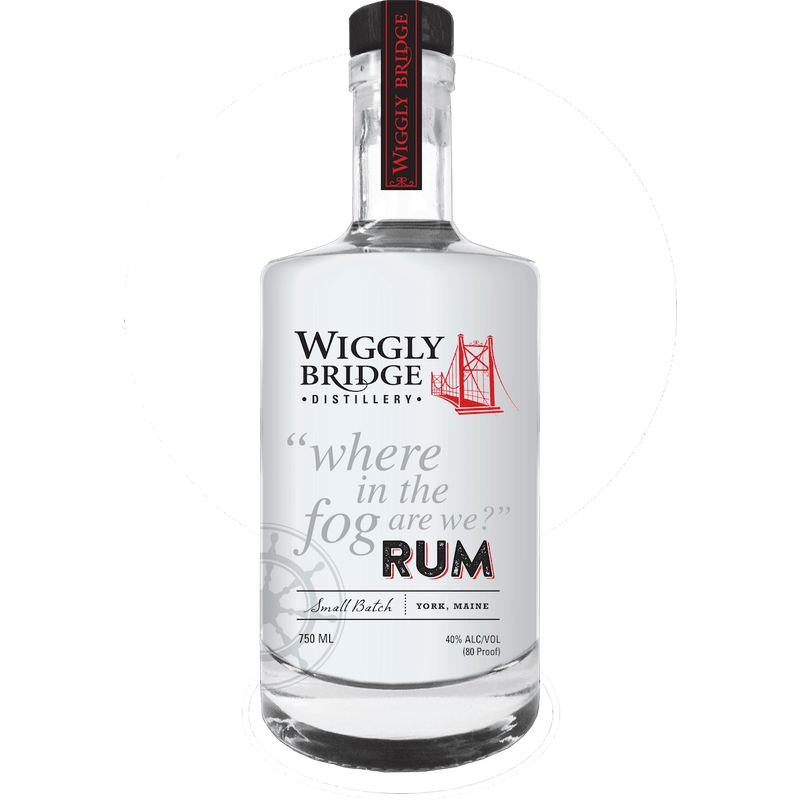 Wiggly Bridge White Rum 750mL - ForWhiskeyLovers.com