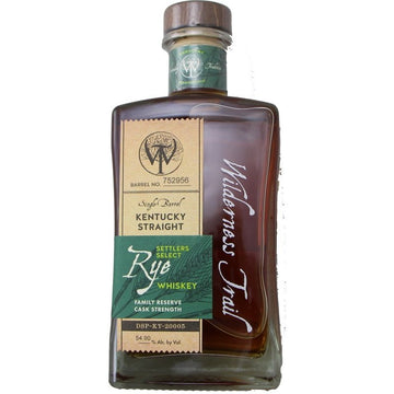 Wilderness Trail Family Reserve Single Barrel Rye 750mL - ForWhiskeyLovers.com