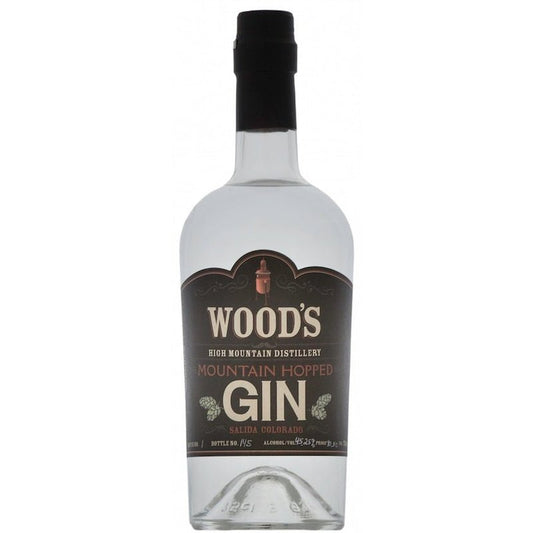 Wood's Mountain Hopped Gin 750mL - ForWhiskeyLovers.com