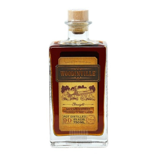 Woodinville Port Cask Finished Straight Bourbon Whiskey 750mL - ForWhiskeyLovers.com