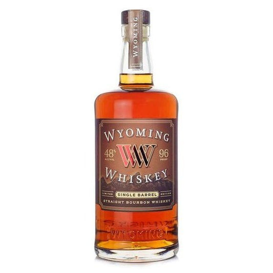 Wyoming Whiskey Single Barrel Bourbon 750ml - ForWhiskeyLovers.com