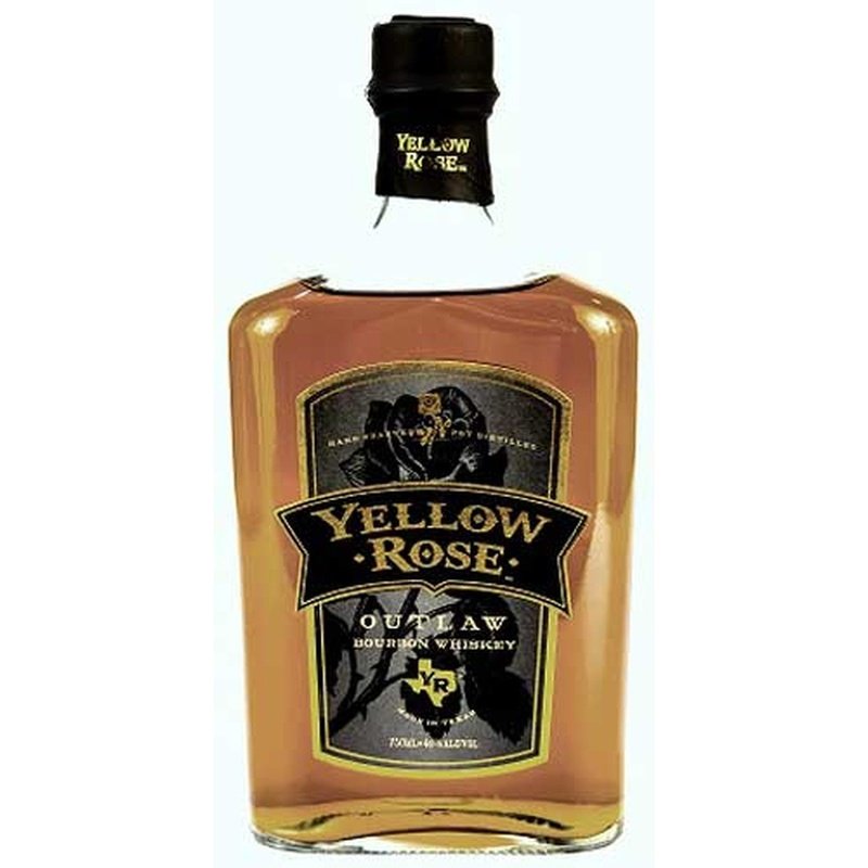 Yellow Rose Bourbon Whiskey Outlaw 750ml - ForWhiskeyLovers.com