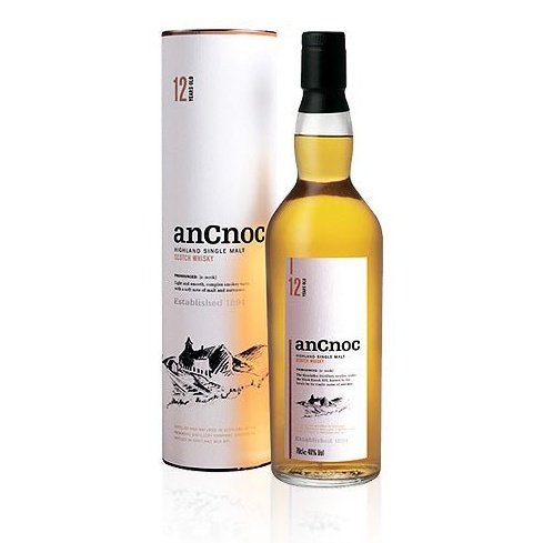 anCnoc 12 Year Old Highland Single Malt Scotch Whisky 750mL - ForWhiskeyLovers.com