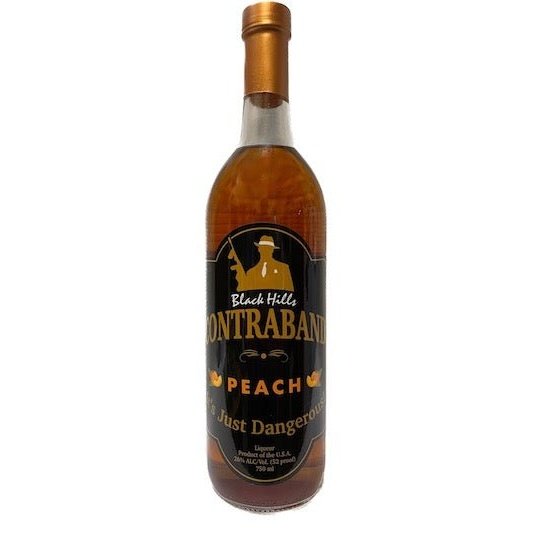 Black Hills Contraband Peach Bourbon Liqueur (750mL) - ForWhiskeyLovers.com
