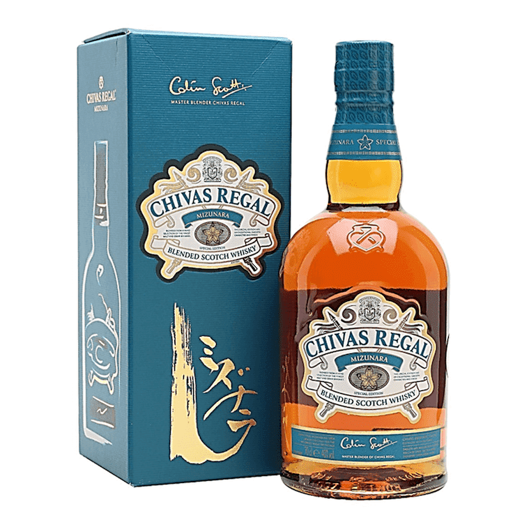 Chivas Mizunara Cask Finished Scotch Whisky (750mL) - ForWhiskeyLovers.com