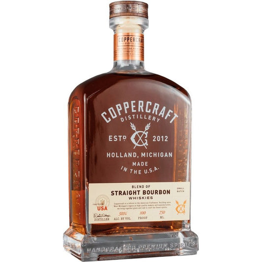 Coppercraft Blended Straight Bourbon Whiskey 750mL - ForWhiskeyLovers.com