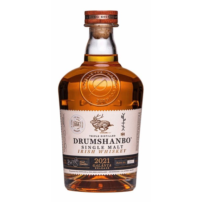 Drumshanbo Galanta Irish Single Malt Whiskey 750mL - ForWhiskeyLovers.com