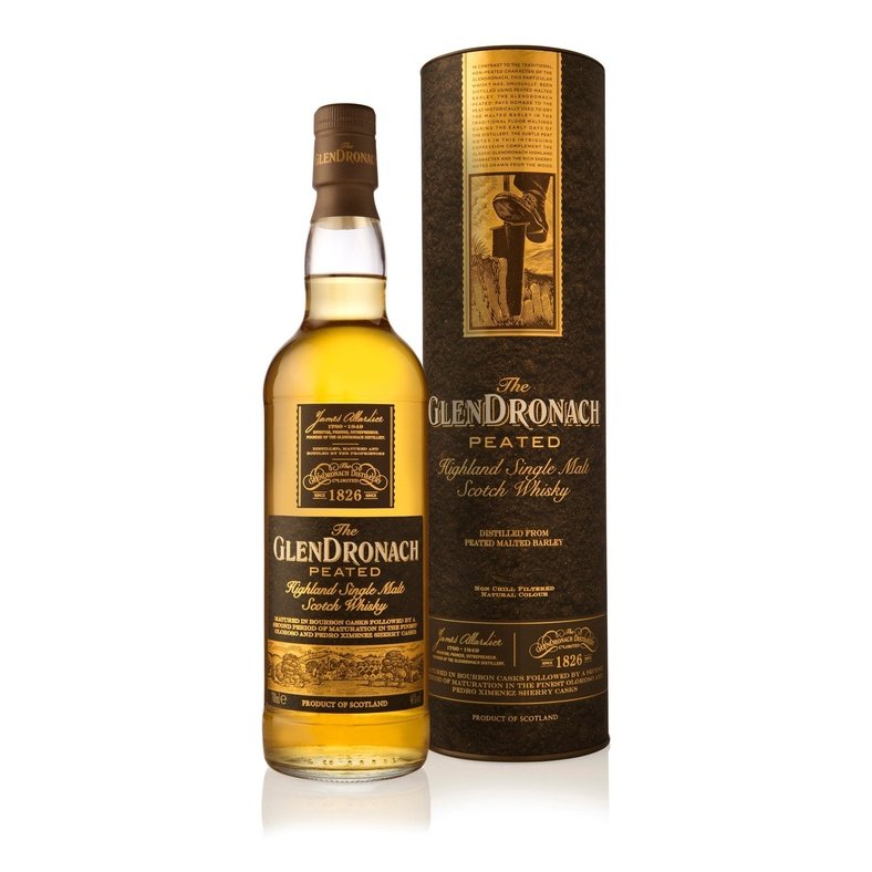 Glendronach Single Malt Peated Scotch Whisky (750ml) - ForWhiskeyLovers.com