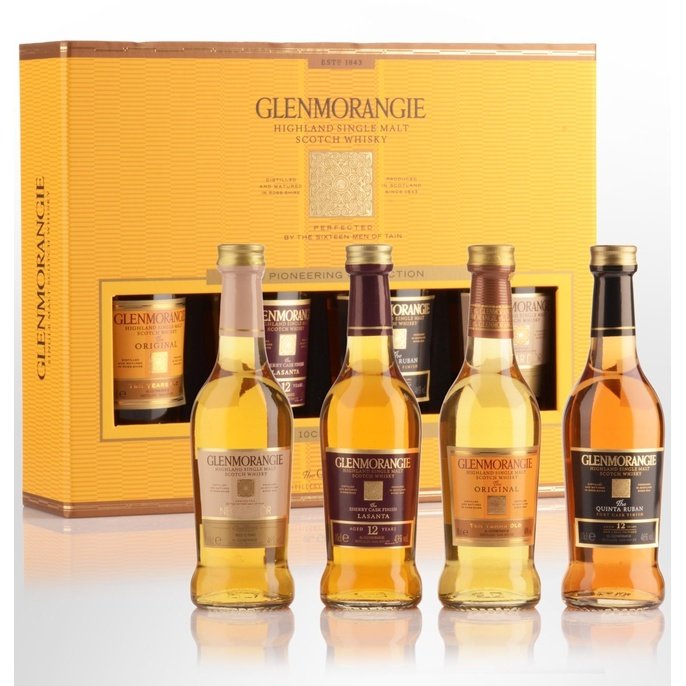 Glenmorangie Collection - Set of Four 100mL Bottles - ForWhiskeyLovers.com