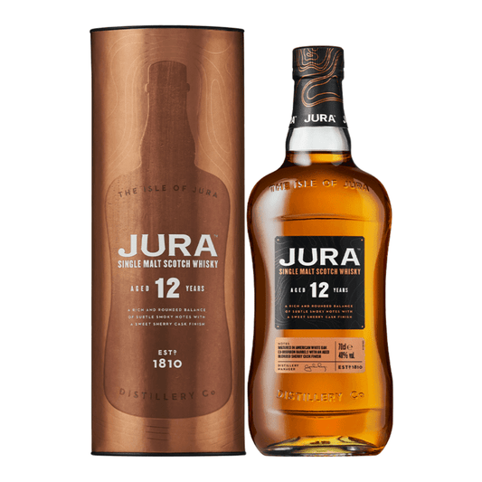 Jura 12 Year Old Island Single Malt Whiskey (750mL) - ForWhiskeyLovers.com