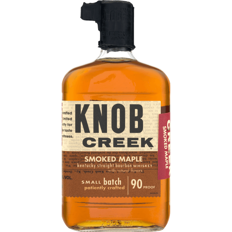 Knob Creek Bourbon Small Batch Smoked Maple (750ml) - ForWhiskeyLovers.com
