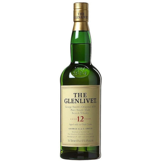 The Glenlivet 12 Year Old Single Malt Whisky 750mL - ForWhiskeyLovers.com